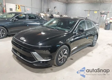 2026 Hyundai Sonata Hybrid Blue from USA, damaged, VIN KMHL24JJ4TA143064